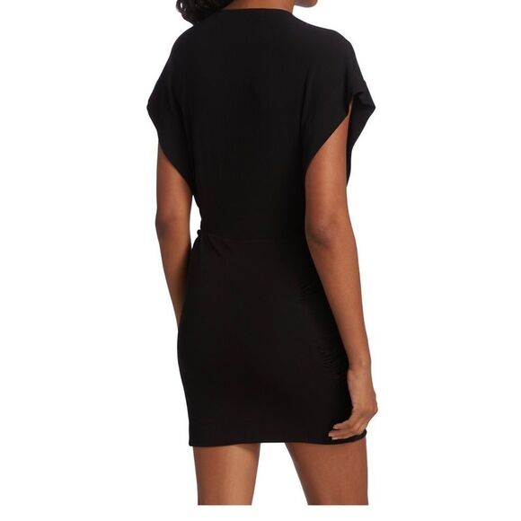 IRO Zera Ruched Mini Dress size 40/ us size 8 - Picture 2 of 9